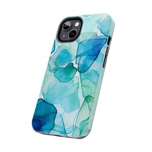 Beach Glass iPhone Tough Case, Seaside Case for iPhone 11, 12 ,13, 14 - Supports Wireless Charging