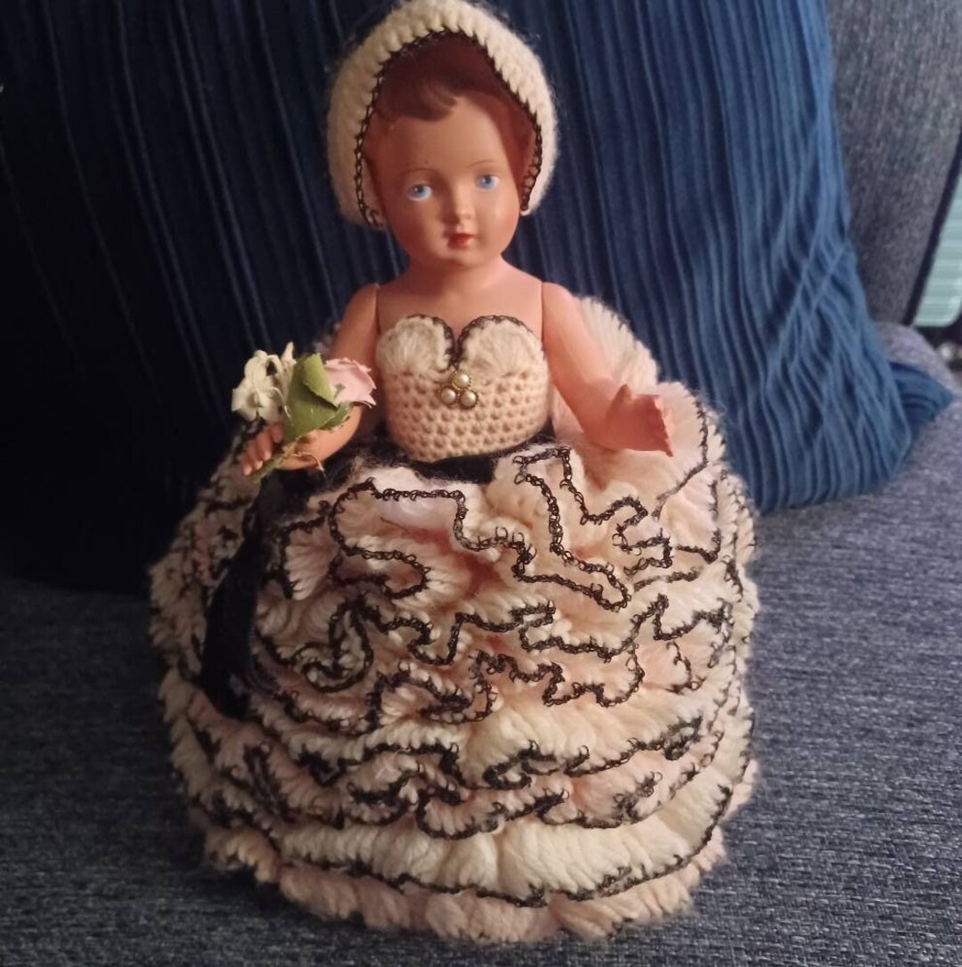 1950 年代のドイツ製ヴィンテージ シルトクロット セルロイド