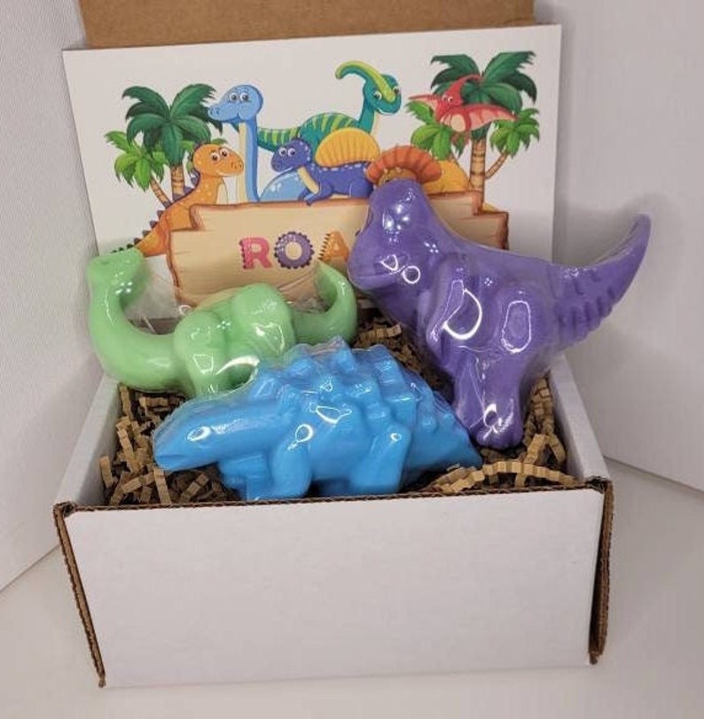 Dinosaur Soap Set, Kids Dinosaur Soap Set, Dinosaur Soap, Kids Soap