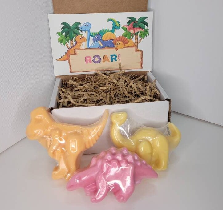 Dinosaur Soap Set, Kids Dinosaur Soap Set, Dinosaur Soap, Kids Soap