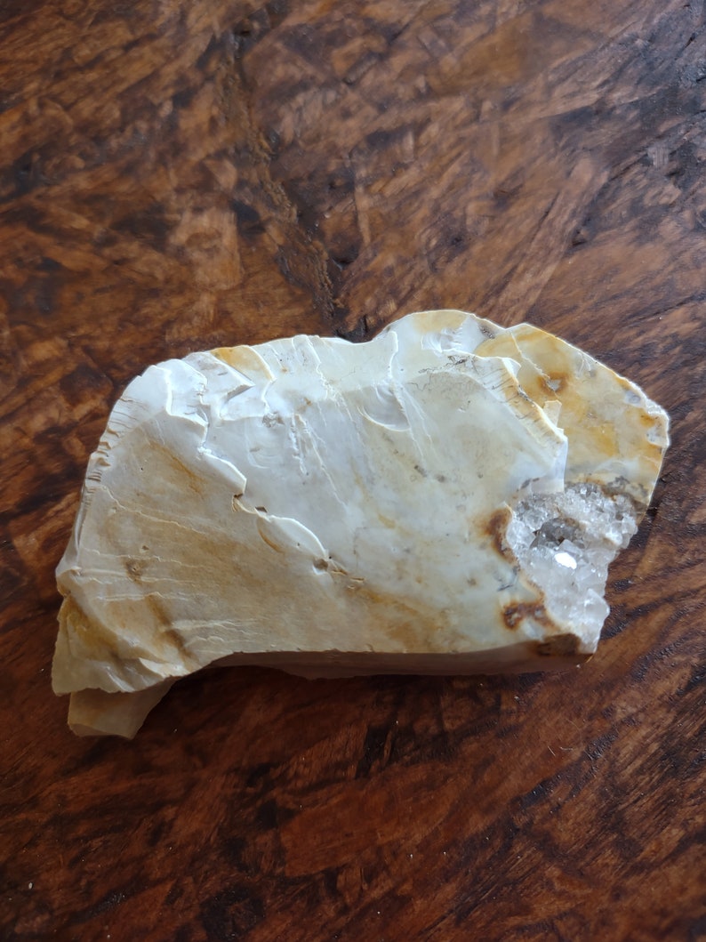 Ohio Flint From Nether's Farm With Quartz Crystals Etsy