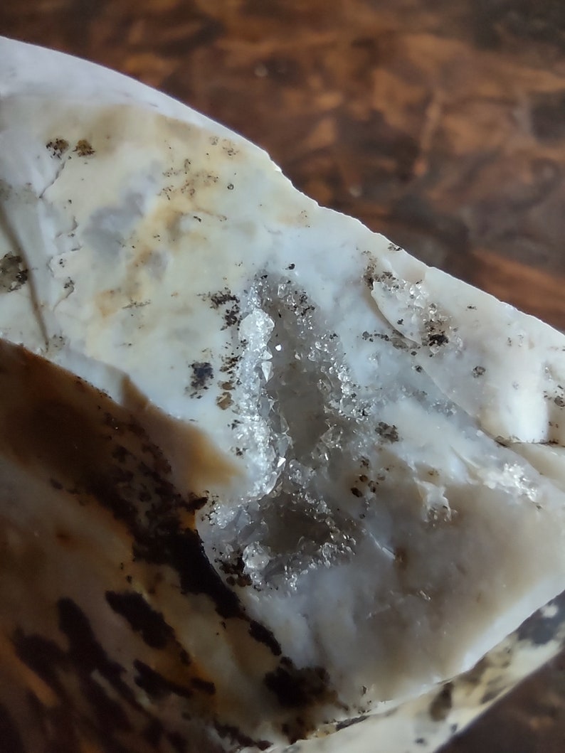 Ohio Flint From Nether's Farm With Quartz Crystals Etsy