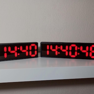 RGB Wi-Fi Digital Clock – LED Display | Scoreboard | Countdown | Temp