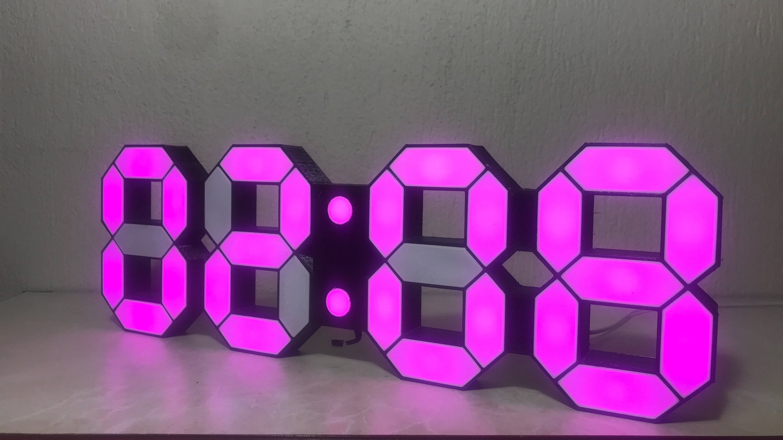 Digital Clock (countdown-scoreboard-temperature(c-f))(13.2x4.4 Inch) - Etsy