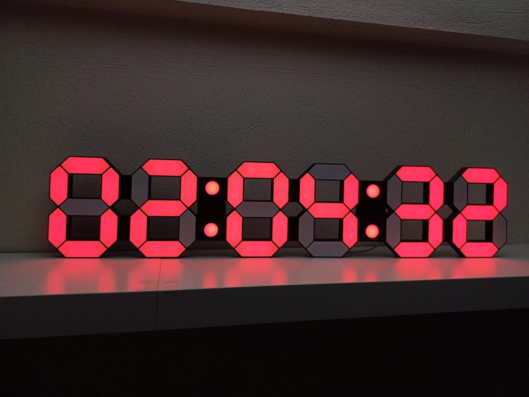 Digital Wall Clock | Countdown Timer | Scoreboard | C-F Display ...