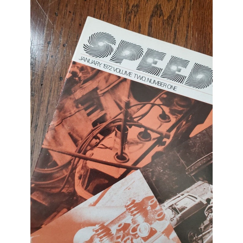 VTG Speed Shop Magazine Janvier 1972 Midwest Auto Specialties image 3