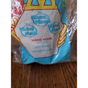 Disneys Mushus Mimmi Pigg Mjukisdjur #5 McDonalds Happy Meal 2001 bild 2