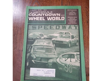 Wheel World Ohio's Motor Racing Magazine Août 1976