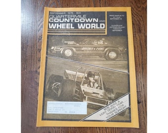 Wheel World Ohio's Motor Racing Magazine september 1976