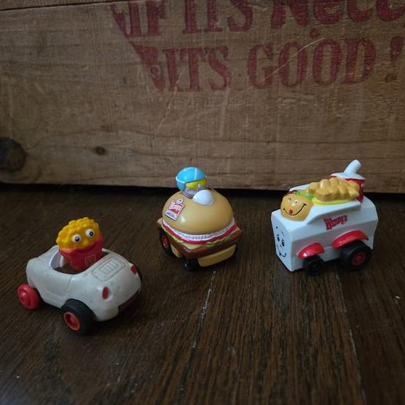 Vtg Lot of 3 Wendy's Kids Meal Pull-back Cars - Etsy