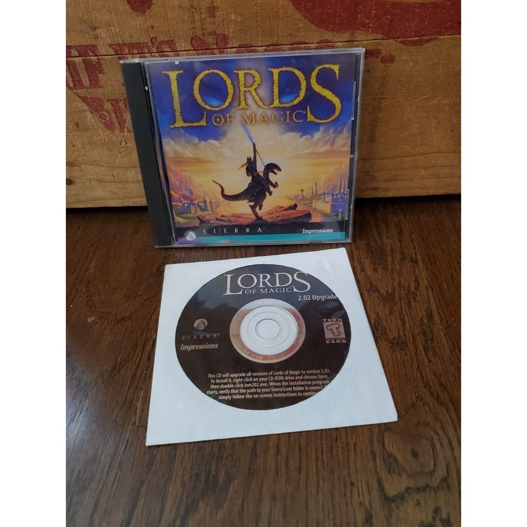 Lords of Magic PC CD-ROM Video Game Plus 2.02 Upgrade Disc - Etsy