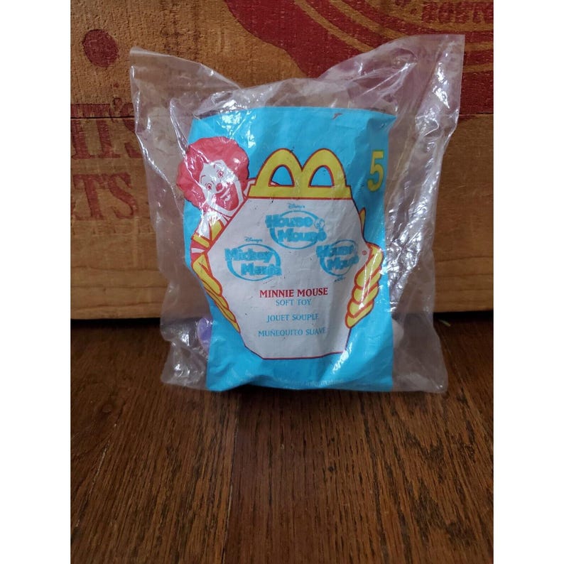 Disneys Mushus Mimmi Pigg Mjukisdjur #5 McDonalds Happy Meal 2001 bild 1