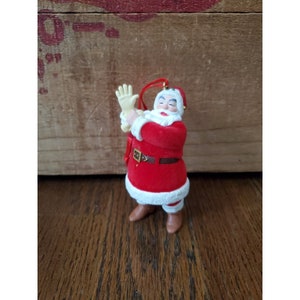 Hallmark Keepsake Ornament Twas the Night Before Christmas Santa Claus 2001