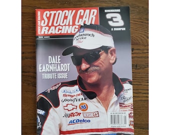 NYTT Stock Car Racing Magazine maj 2001 Dale Earnhardt hyllningsnummer