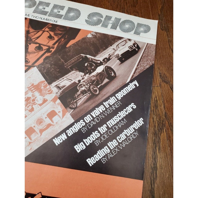 VTG Speed Shop Magazine Janvier 1972 Midwest Auto Specialties image 4