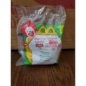 NEW 1999 McDonald’s Disney Pixar Toy Story 2 PROSPECTOR Happy Meal Toy