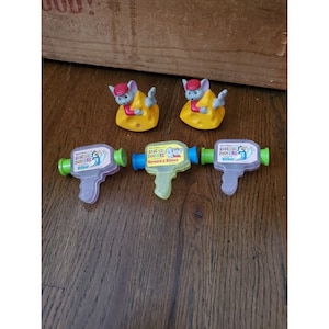 1990 McDonalds &#39;Rescuers Down Under&#39; Happy Meal toy set -
