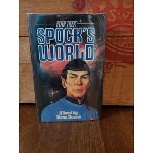STAR TREK Spock&#39;s World by Diane Duane 1988  first edition, first printing