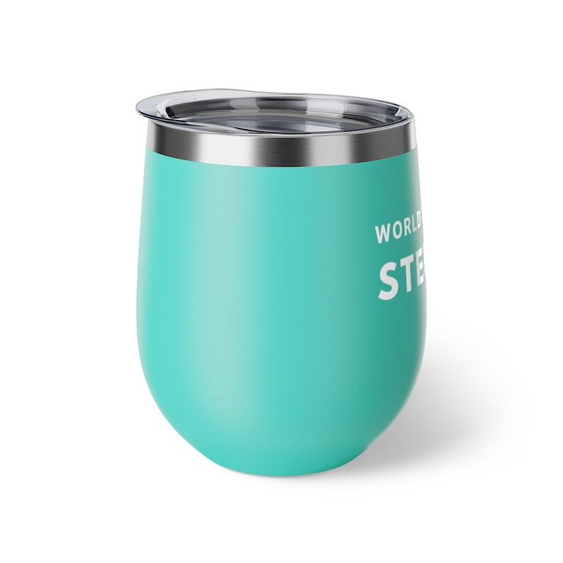 World's Okayest Stepmom Copper Vacuum Insulated Cup, 12oz image 3