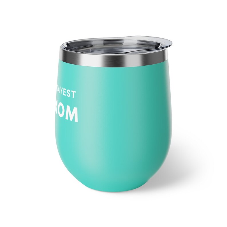 World's Okayest Stepmom Copper Vacuum Insulated Cup, 12oz image 4