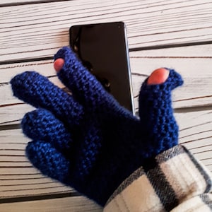 Finger Opening Crochet Gloves Pattern, Thumb & Index Finger Opening Gloves, Crocheted Gloves, Crocheted Adult Gloves, Digital Download Only