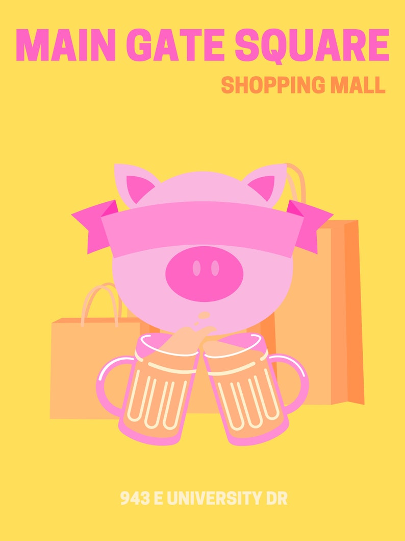 University of Arizona Preppy Poster Pack Etsy