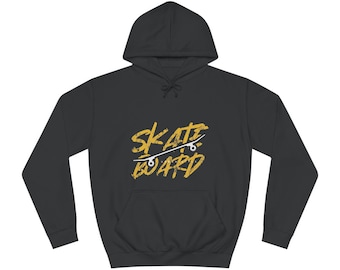 Ride the Vibe: Handcrafted Skateboard Hoodie for Street Style