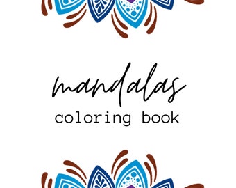 Enchanting Mandala 32-Page Digital Download A4!