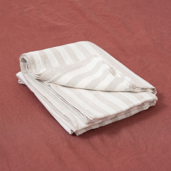 Linen flat sheet Queen size. Linen bed sheet, natural linen bed sheet queen flat sheets queen top sheet
