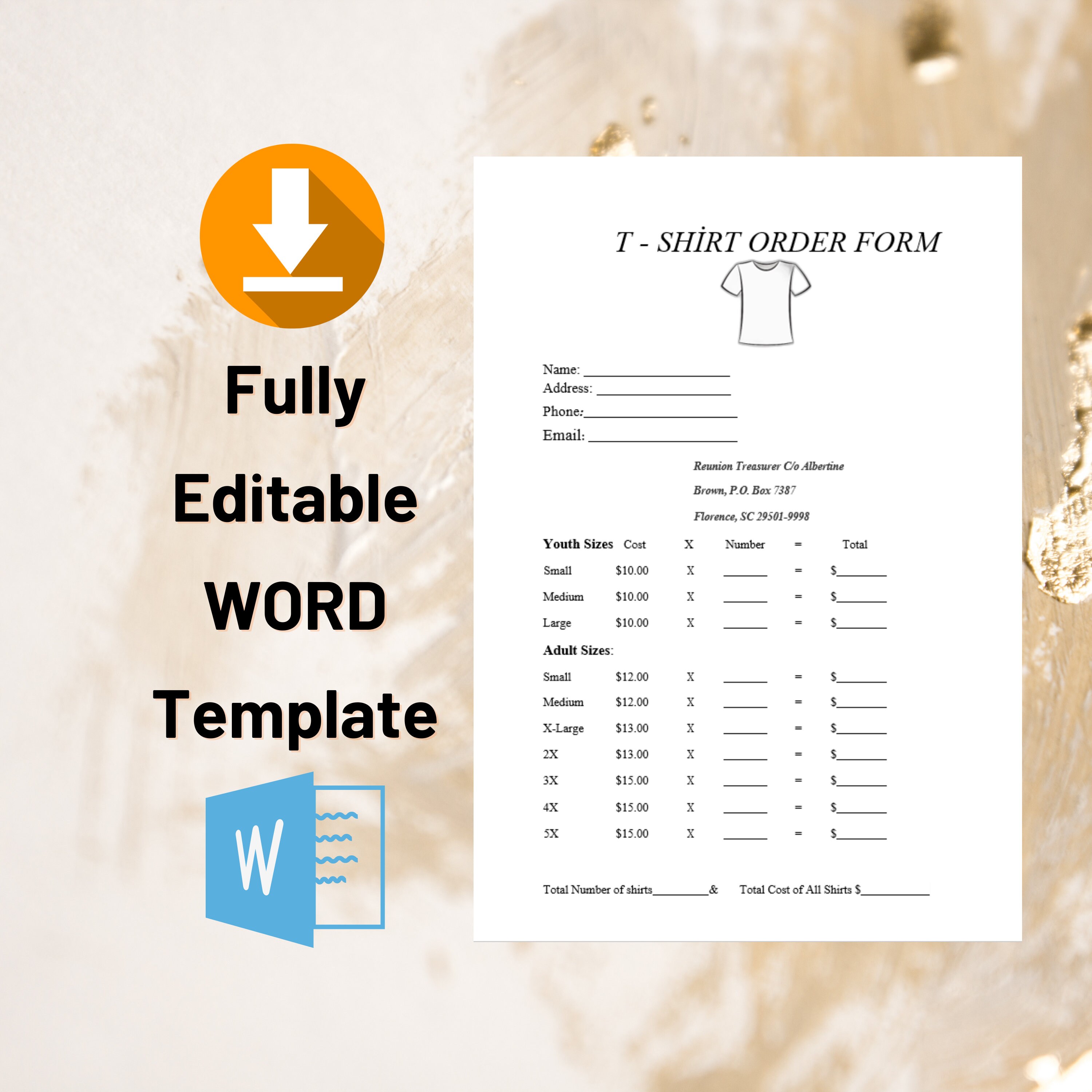Printable Forms - Etsy