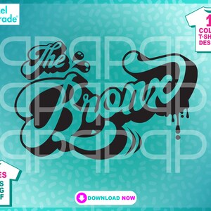 The Bronx New York City, Graffiti, BX, South Bronx, Silhouette Cameo, Curio, svg, dxf, Digital Cut Files by: Pixel Parade App®