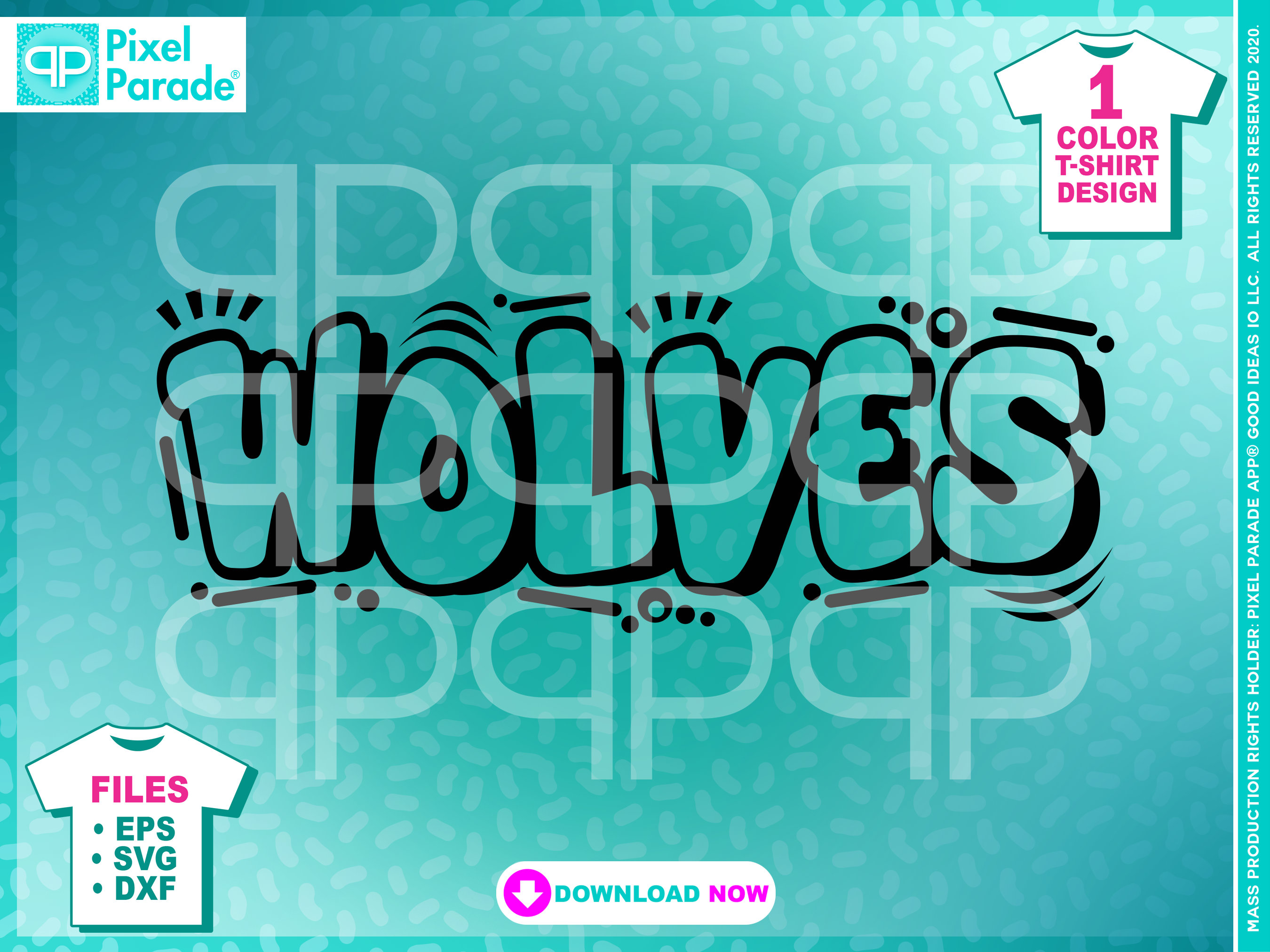 Wolves Rhinestone Letters Wolves Doodle Letters SVG EPS DXF: Sports Clipart (digital Cut Files ...