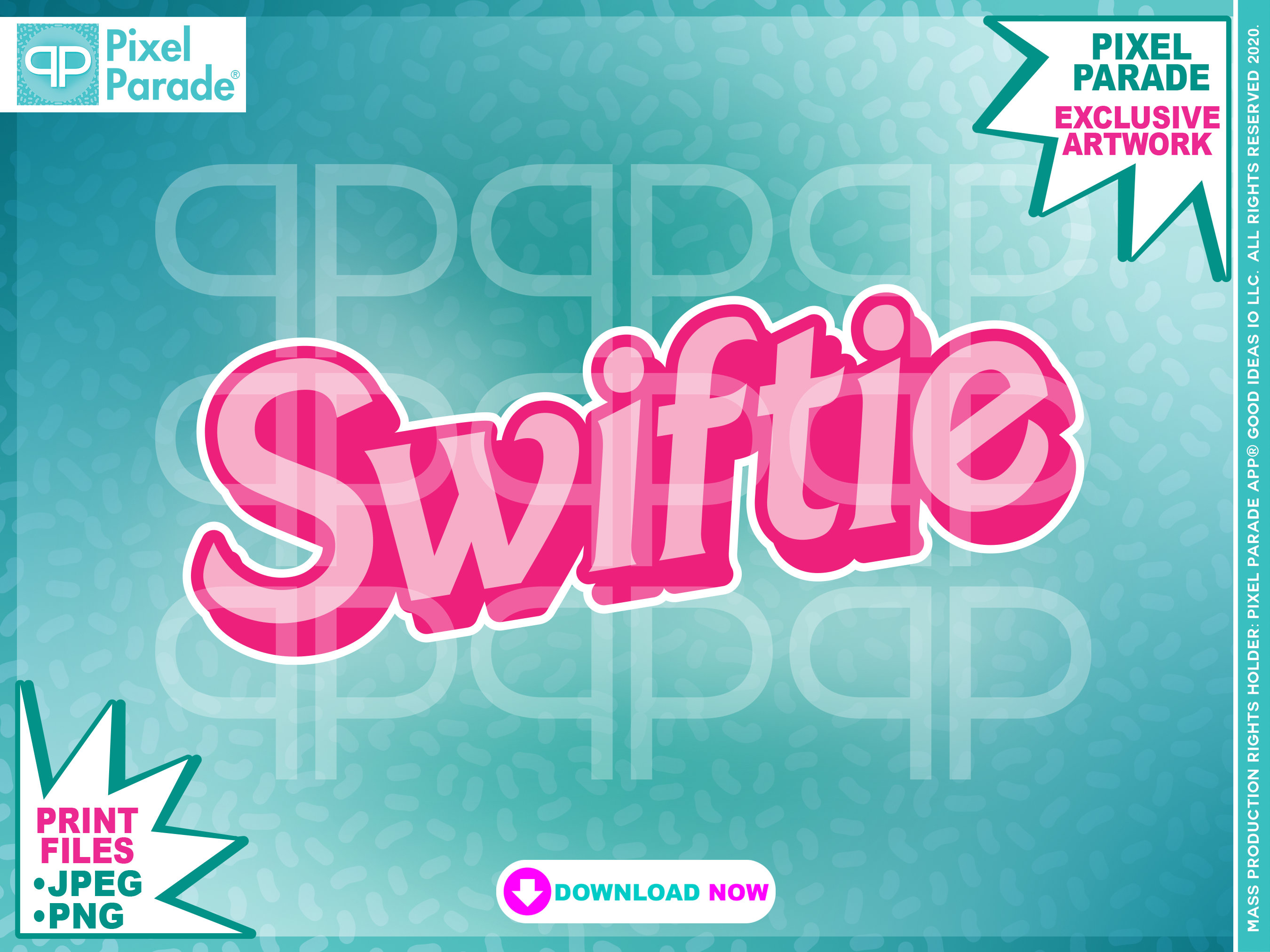 Swiftie, Pink Letters Png, Pink Doll Font, Pop Music Fan, 1989 Swifty Sublimation, Exclusive