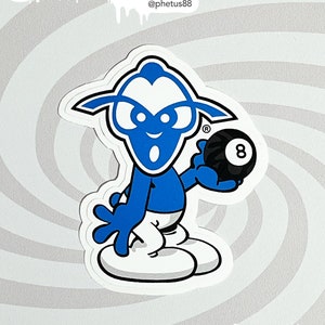 Vinyl Sticker Anime Kawaii Cartoon Pop Art Artist Collectable Wall Art Street Art Graffiti Character"The Phegnomes®"phabricated by@phetus88