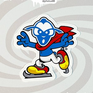 Vinyl Sticker Anime Kawaii Cartoon Pop Art Artist Collectable Wall Art Street Art Graffiti Character"The Phegnomes®"phabricated by@phetus88