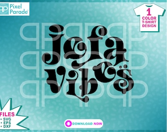 Jefa Vibes SVG: Latina Mom T-Shirt Design (Digital Cut File)