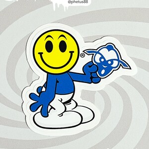 Vinyl Sticker Anime Kawaii Cartoon Pop Art Artist Collectable Wall Art Street Art Graffiti Character"The Phegnomes®"phabricated by@phetus88