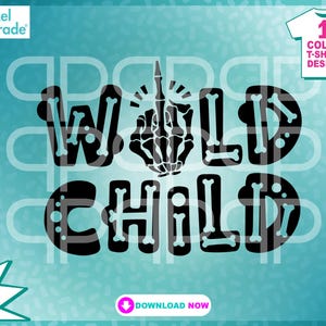 Cheer Brother, Cheer Bro Middle Finger "Wild Child" Humor Engraçado, Problemas, Terrible Twos, Cheer Squad, Arquivos de Corte Digital por:Pixel Parade App®
