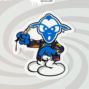 Vinyl Sticker Anime Kawaii Cartoon Pop Art Artist Collectable Wall Art Street Art Graffiti Character"The Phegnomes®"phabricated by@phetus88