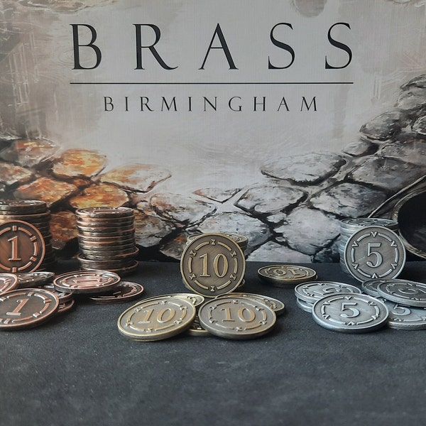 Brass Birmingham Coins Etsy