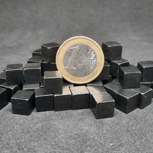 Black Metal Cubes, 8mm, Tokens for Board Games - Etsy