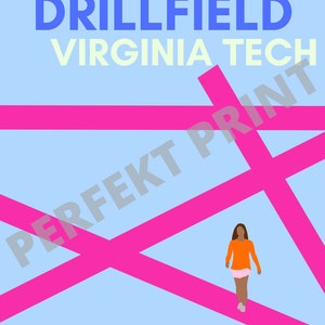 Preppy personnalisé Virginia Tech imprime image 7