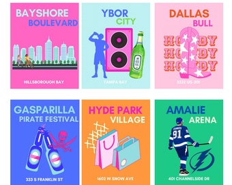 Impresiones personalizadas de la Universidad de Tampa