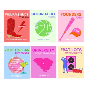 University of SC Preppy Print Pack