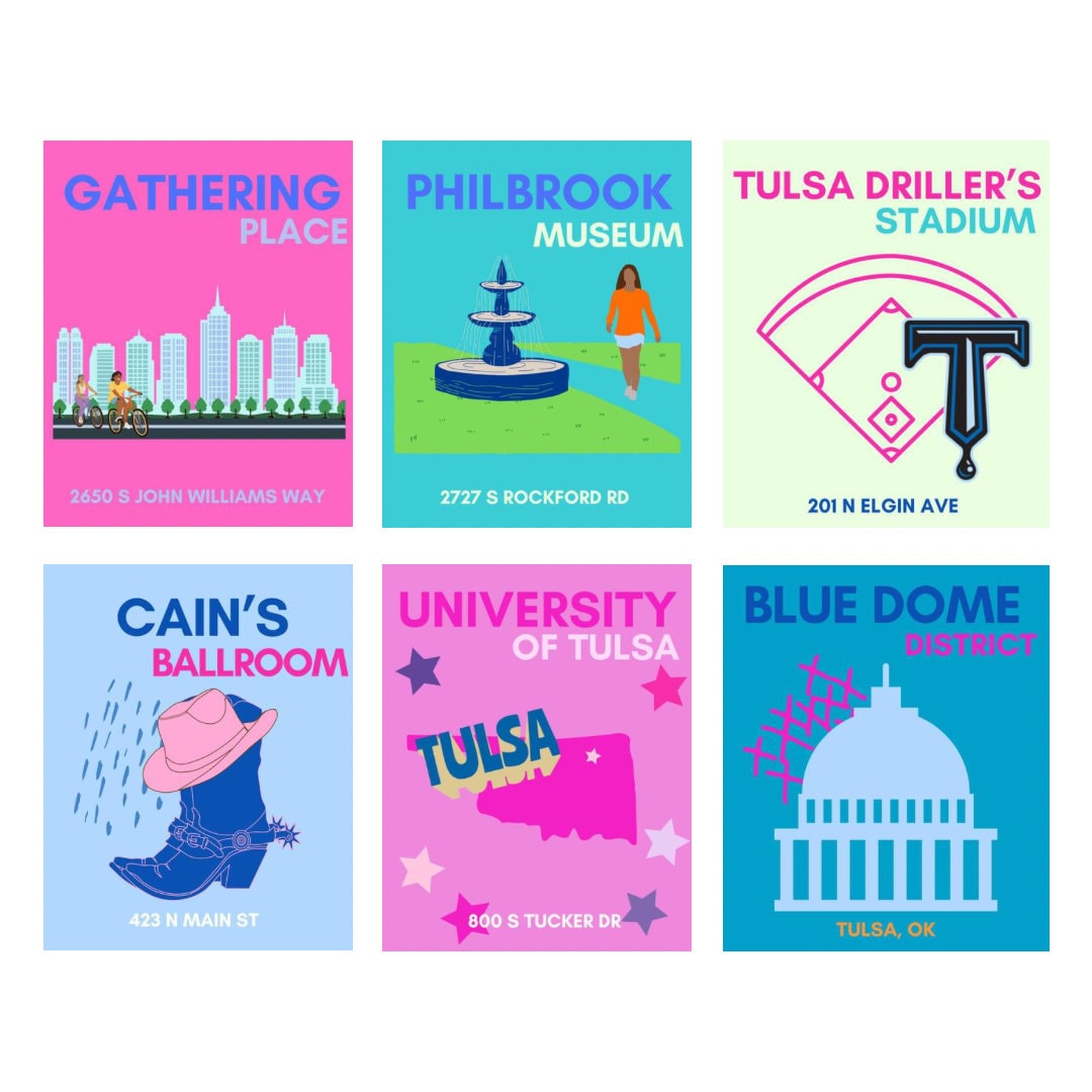 University of Tulsa Custom Print Pack