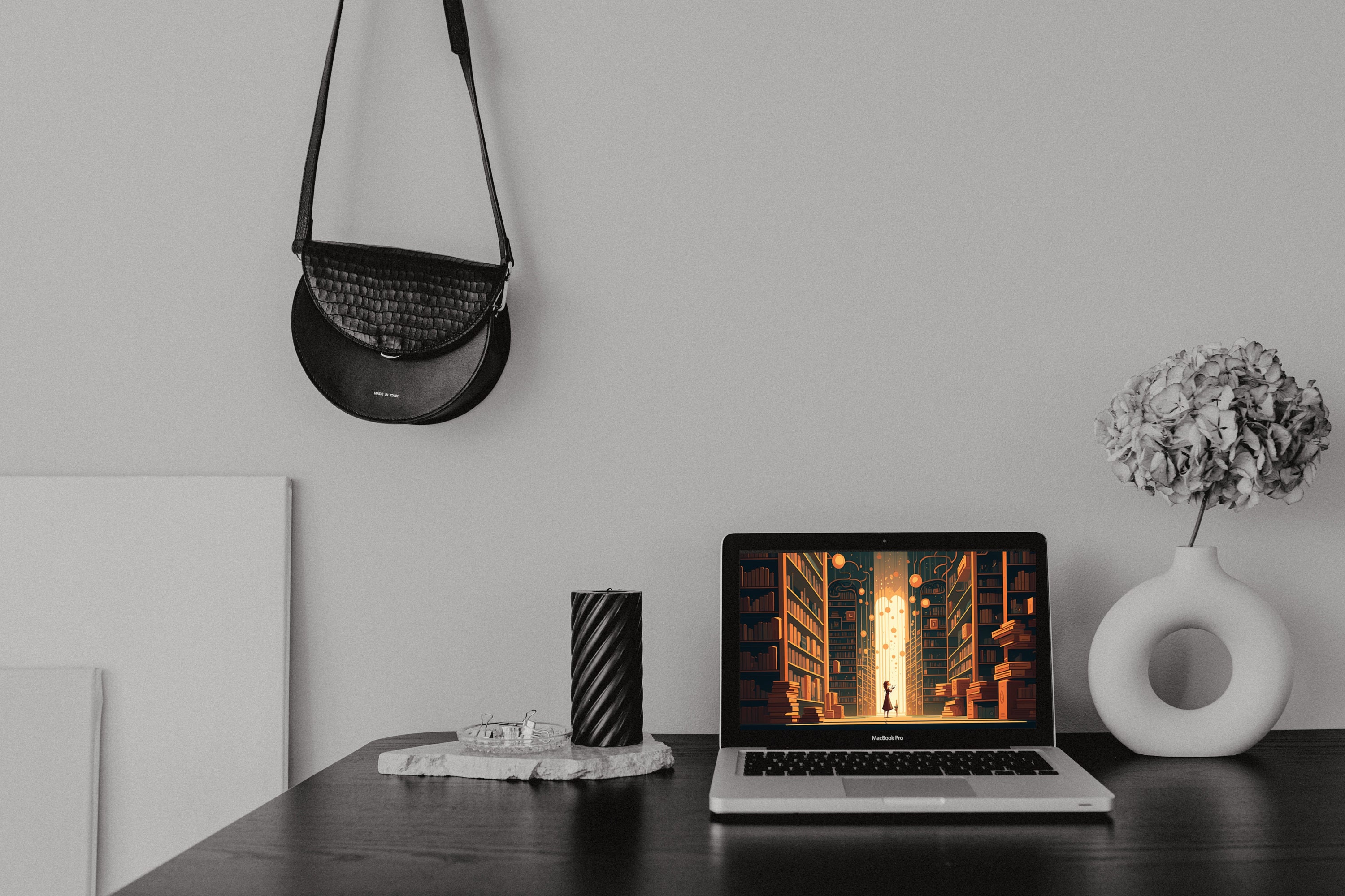 Neutral Minimalist Laptop Wallpaper - Computer/pc/macbook/laptop