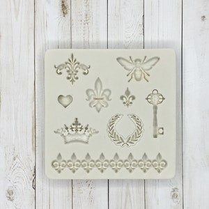 Fleaur De Lis Variety Silicone Mold