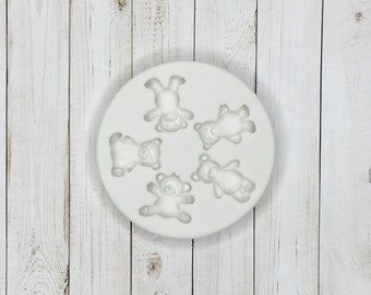 Teddy Bear Silicone Mold