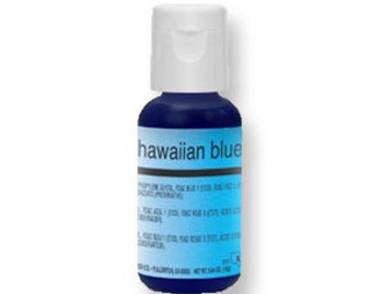 Hawaiian Blue .64 oz Airbrush Color/ChefMaster