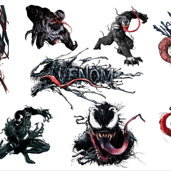 Venom PNG (9 piece)